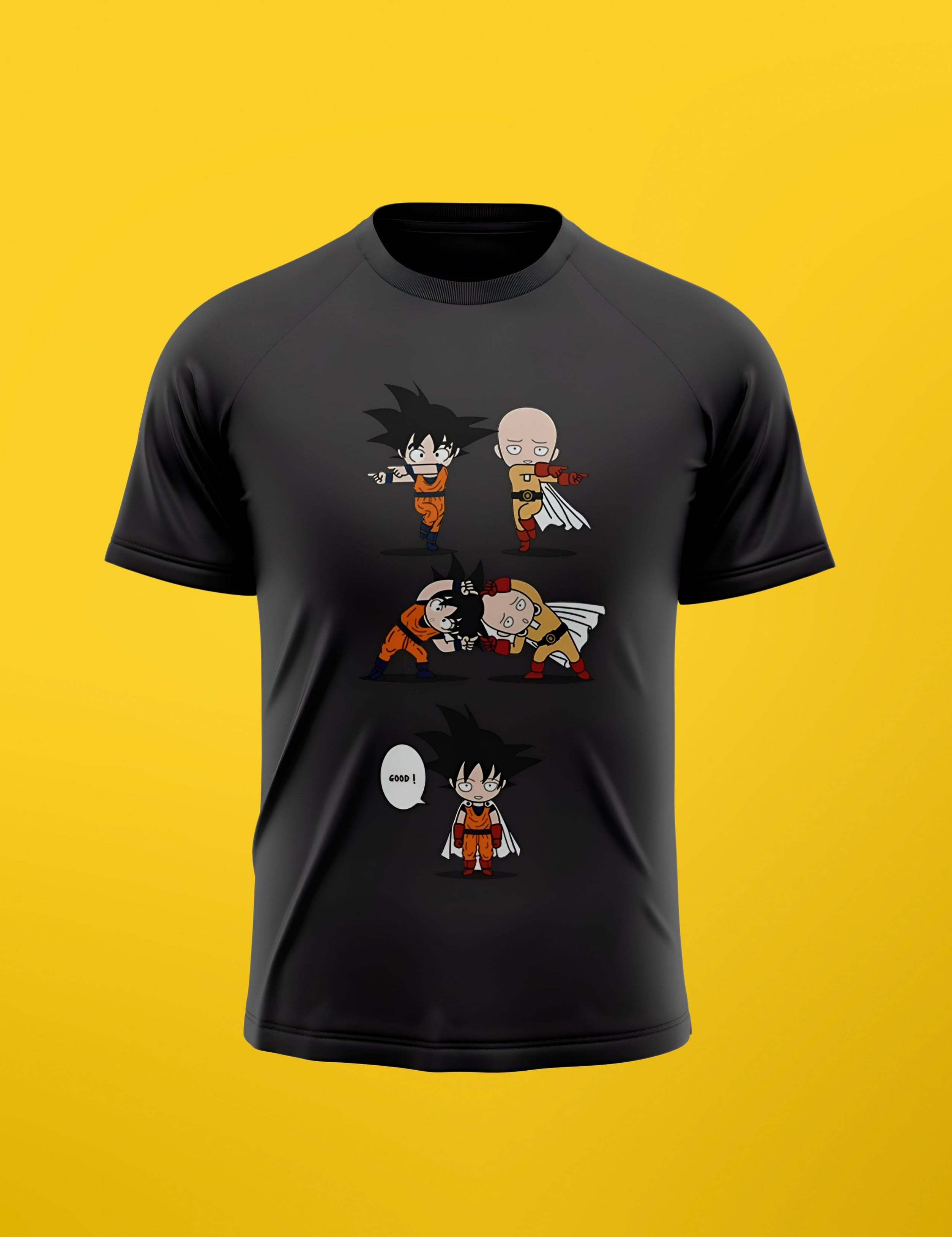 Dragon Ball Z T-Shirt Fusion Goku Saitama - DBZ