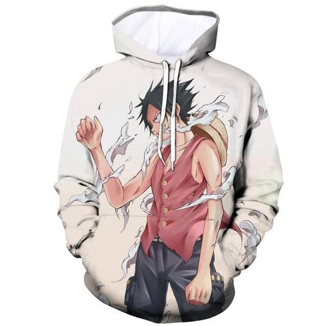 Sweat One Piece<br> Luffy Fight - STREETWEAR