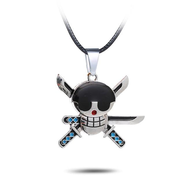 Collier One Piece<br> Jolly Roger Zoro - STREETWEAR