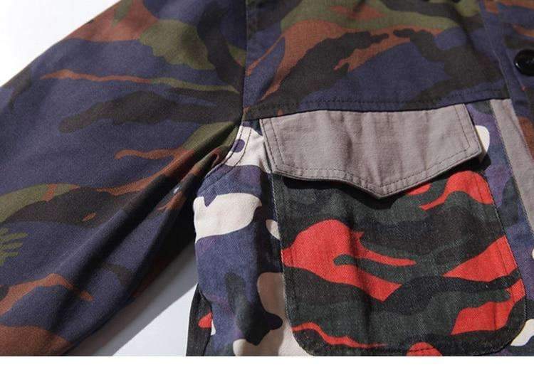 VESTE PATCH CAMO