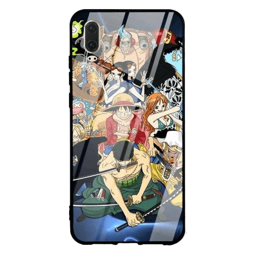 Coque One Piece Huawei<br> Mugiwaras (Verre Trempé) - STREETWEAR