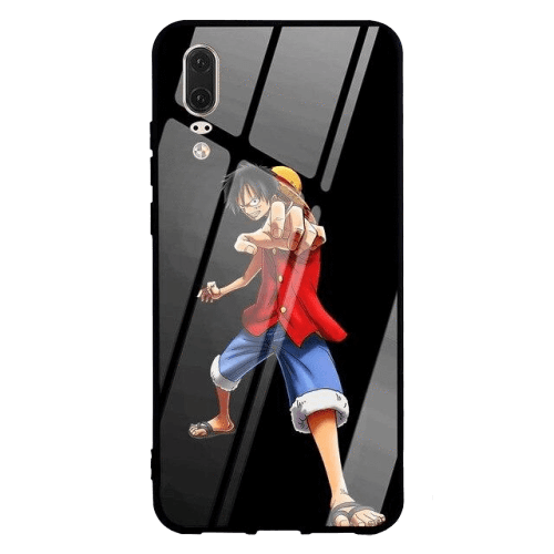 Coque One Piece Huawei<br> Luffy Fight (Verre Trempé) - STREETWEAR