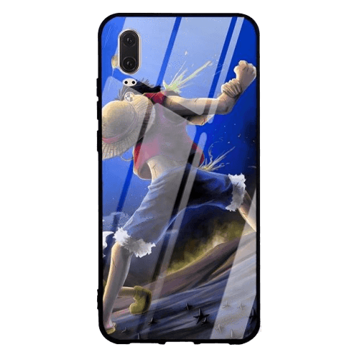 Coque One Piece Huawei<br> Luffy Chapeau de Paille (Verre Trempé) - STREETWEAR