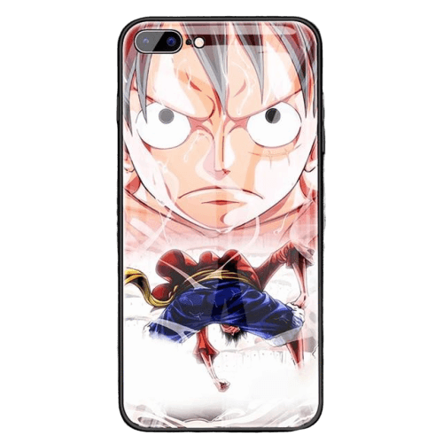 Coque One Piece iPhone<br> Luffy Gear 2 (Verre Trempé) - STREETWEAR