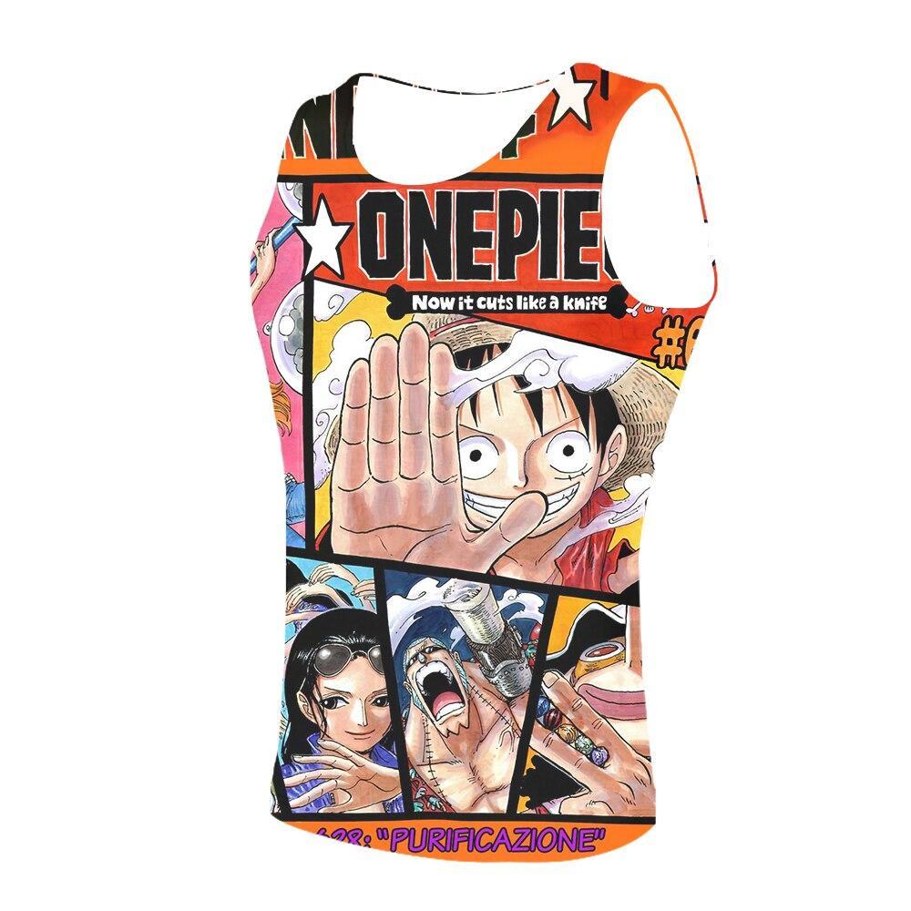 Débardeur One Piece<br> Équipage du Chapeau de Paille - STREETWEAR