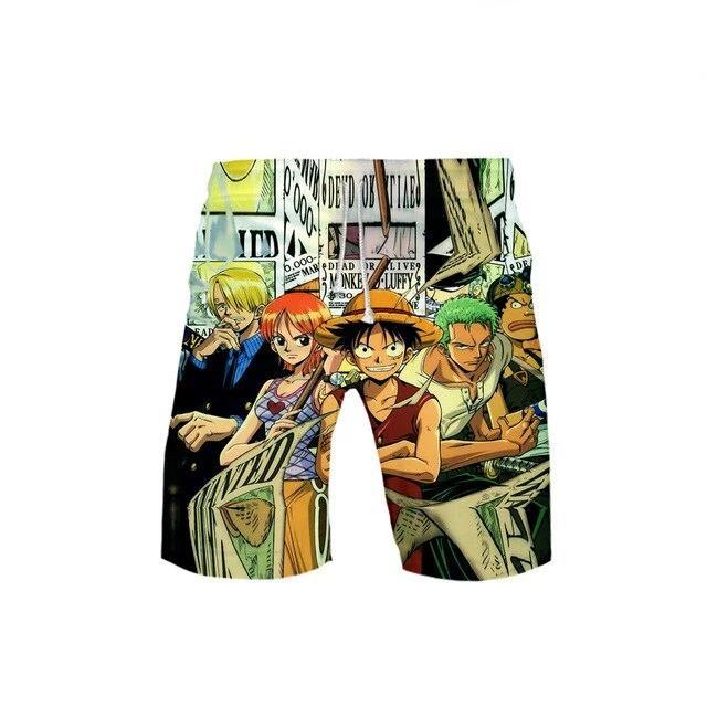 Short One Piece<br> Équipage au Chapeau de Paille - STREETWEAR