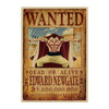 Poster One Piece Wanted<br> Edward Newgate - Streetwear Style