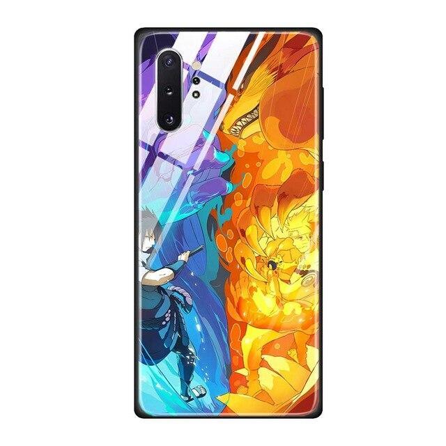 Coque Naruto Samsung<br> Naruto et Sasuke (Verre Trempé) - STREETWEAR