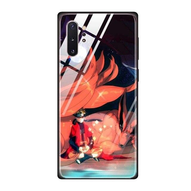 Coque Naruto Samsung<br> Naruto & Kurama (Verre Trempé) - STREETWEAR