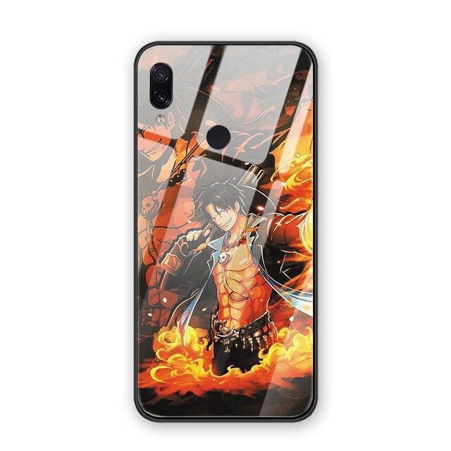 Coque One Piece iPhone<br> Ace (Verre Trempé) - STREETWEAR