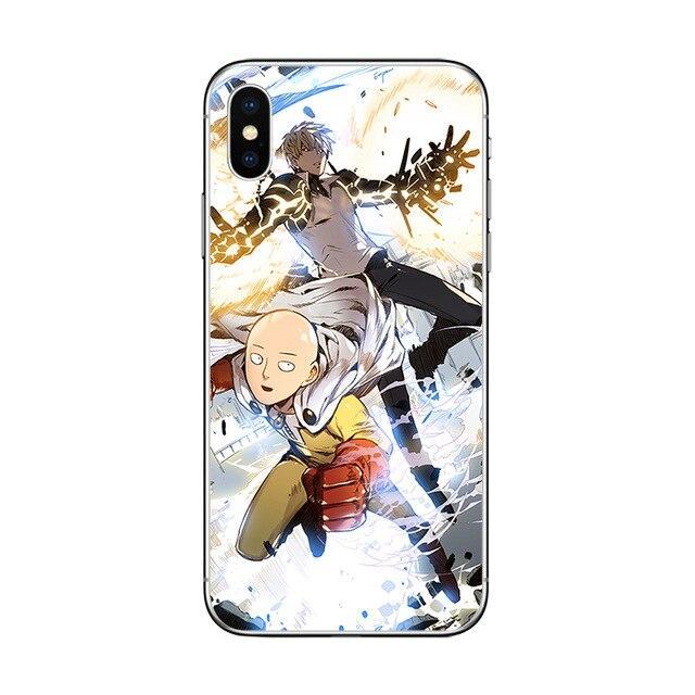 Coque One Punch Man iPhone<br> Saitama & Genos - STREETWEAR