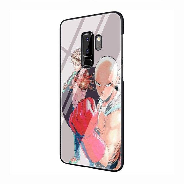 Coque One Punch Man Samsung<br> Saitama & Genos (Verre Trempé) - STREETWEAR