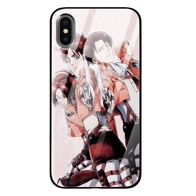 Coque Attaque des Titans Huawei<br> Eren - Livaï - Erwin & Hansi - STREETWEAR