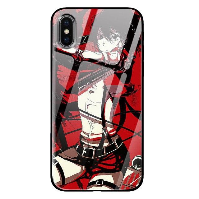 Coque Attaque des Titans Huawei<br> Mikasa Ackerman - STREETWEAR