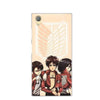 Coque Attaque des Titans Sony<br> Livaï - Eren & Mikasa - STREETWEAR