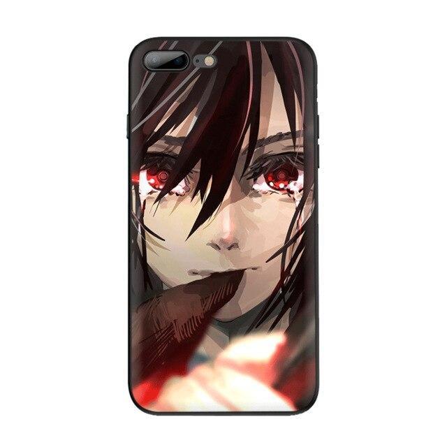 Coques Attaque des Titans iPhone<br> Mikasa Portrait - STREETWEAR