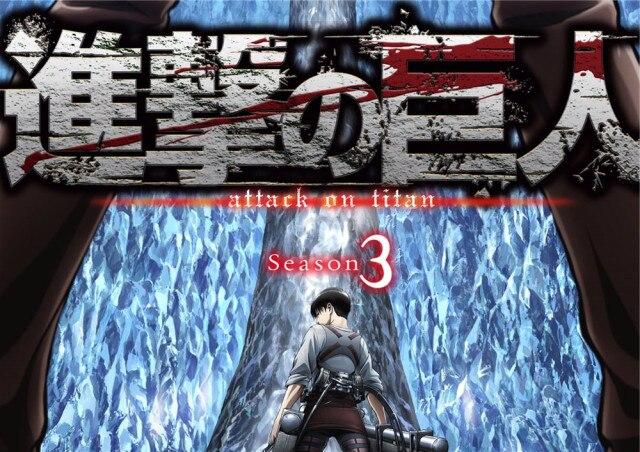 Poster Attaque des Titans Levi et Eren