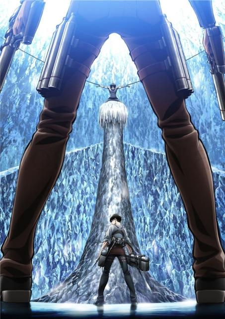 Poster Attaque des Titans Levi et Eren