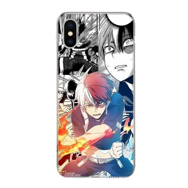 Coque MHA iPhone Shoto Todoroki