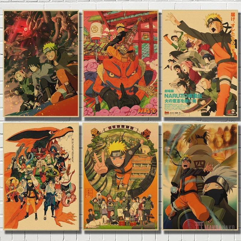 Posters Naruto Vintage - Streetwear Style