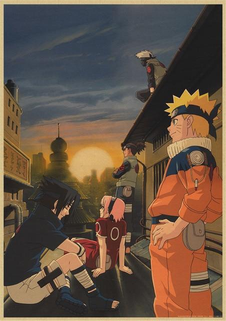 Posters Naruto Vintage - Streetwear Style