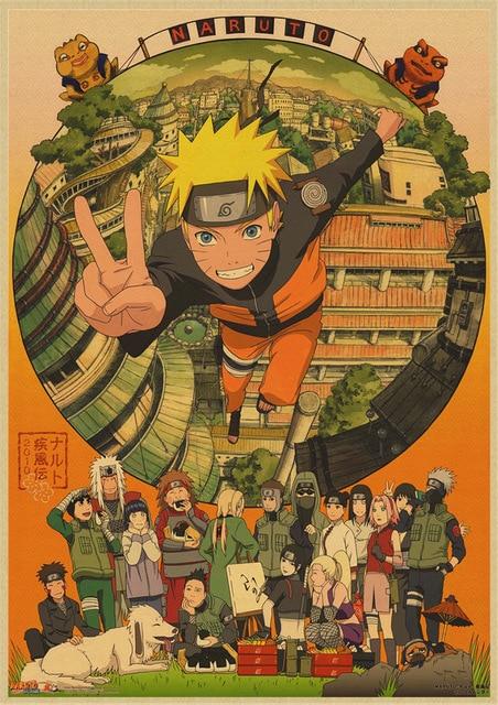 Posters Naruto Vintage - Streetwear Style