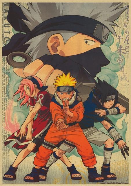 Posters Naruto Vintage - Streetwear Style