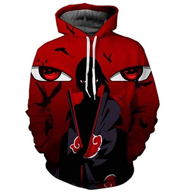 Sweat Naruto - Itachi sharingan 3D - Streetwear Style