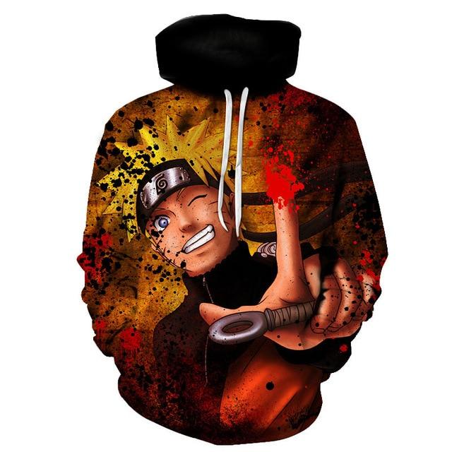 Sweat Naruto - Naruto 3D - Streetwear Style