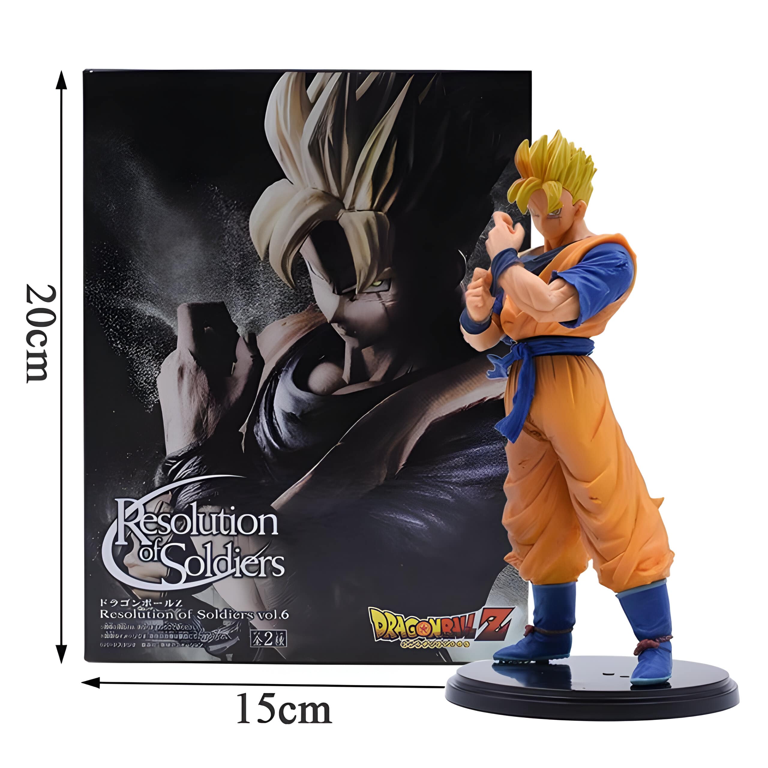 Figurine Dragon Ball Z Son Gohan Adulte SSJ1 - DBZ