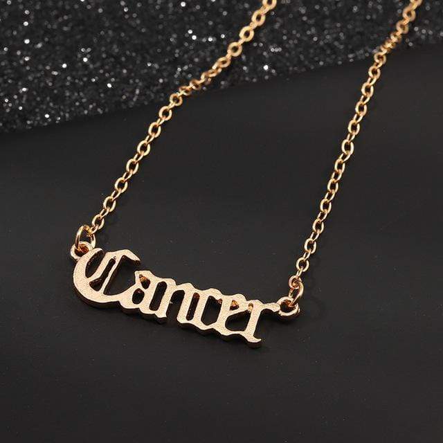 COLLIER ZODIAC SIGN