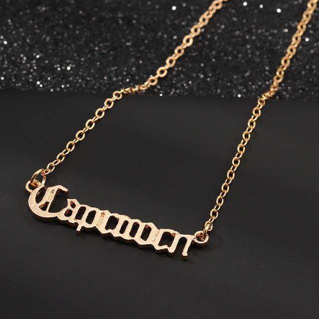 COLLIER ZODIAC SIGN