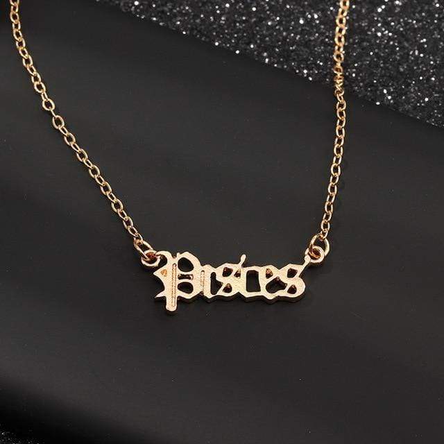 COLLIER ZODIAC SIGN