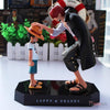 Figurine One Piece Luffy et Shanks : La Promesse - Streetwear Style