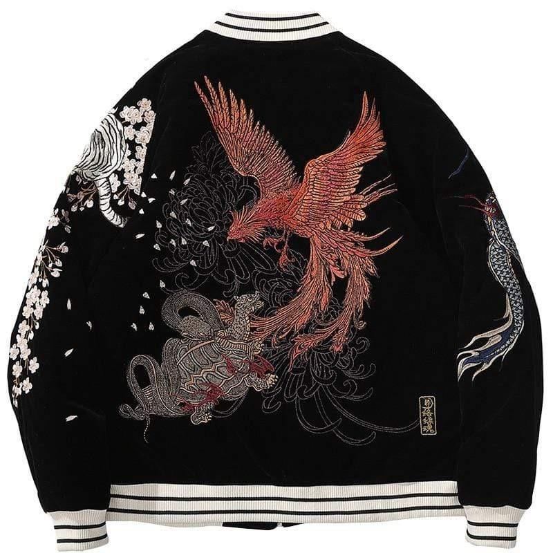 Veste Brodé Dragon