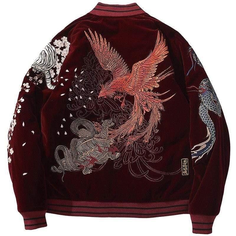 Veste Brodé Dragon