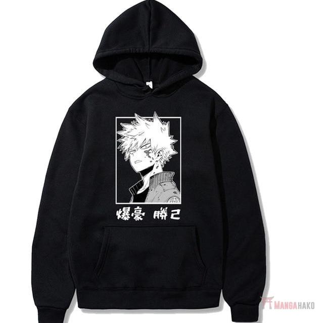 Hoodie My Hero Academia Katsuki Bakugo - Streetwear Style