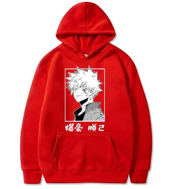 Hoodie My Hero Academia Katsuki Bakugo - Streetwear Style