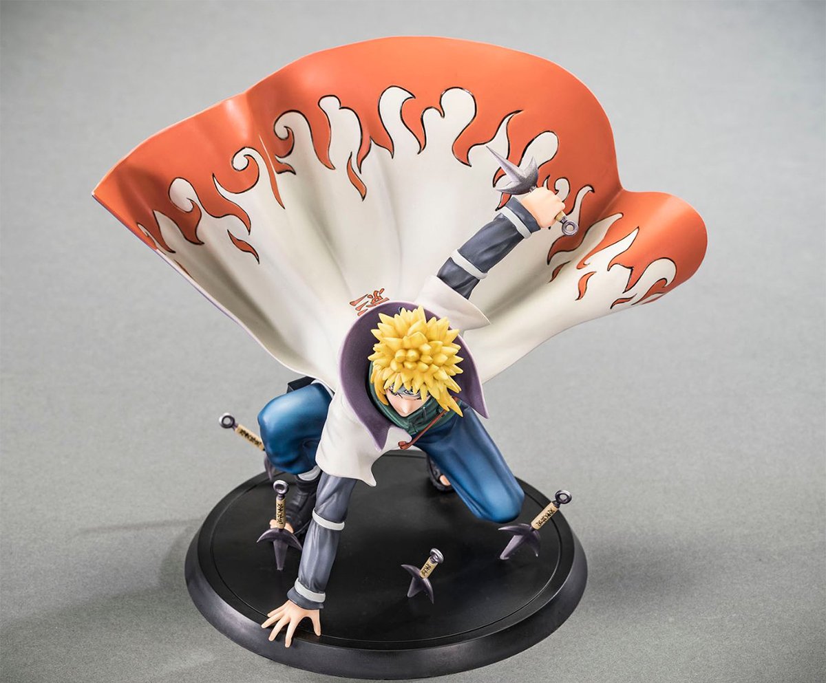 Figurine Naruto Minato L'éclair Jaune de Konoha - Streetwear Style