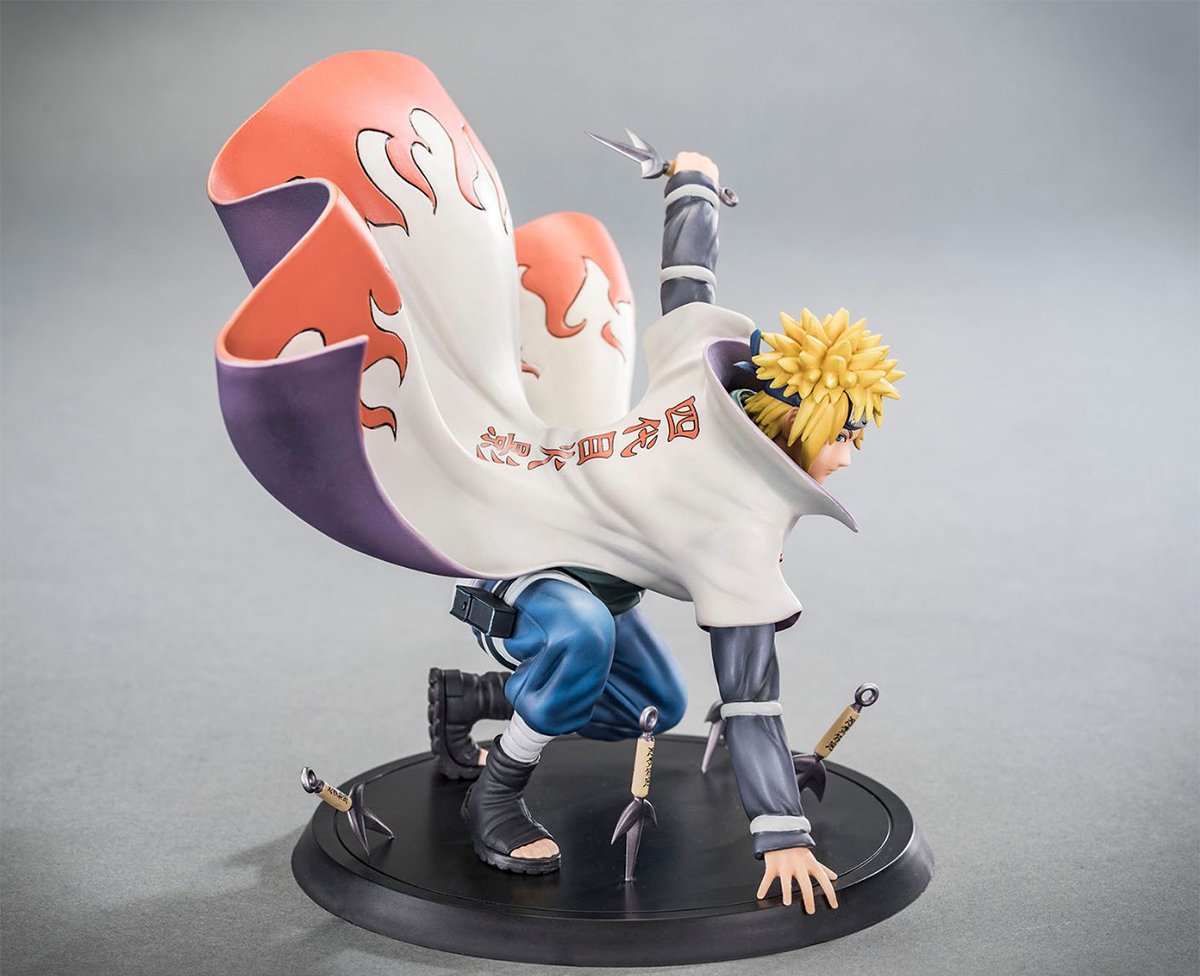 Figurine Naruto Minato L'éclair Jaune de Konoha - Streetwear Style