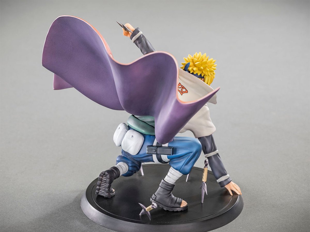 Figurine Naruto Minato L'éclair Jaune de Konoha - Streetwear Style