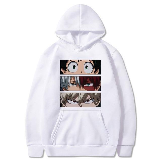 Hoodie Imprimé My Hero Academia Deku Bakugo Shoto - Streetwear Style