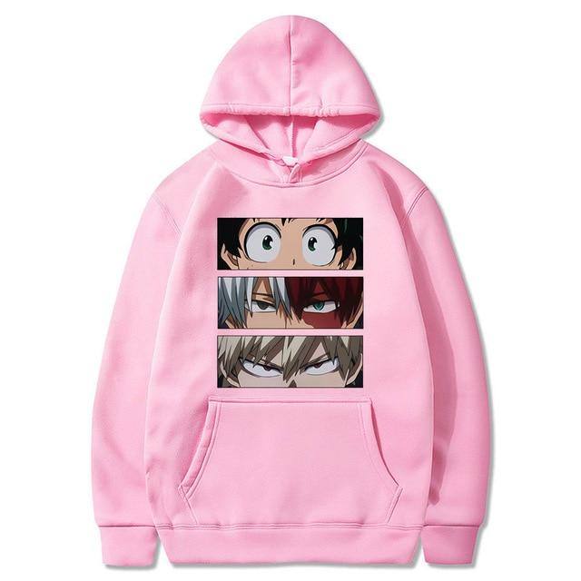 Hoodie Imprimé My Hero Academia Deku Bakugo Shoto - Streetwear Style