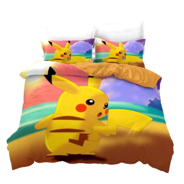 Housse de Couette Pokemon Multicolore