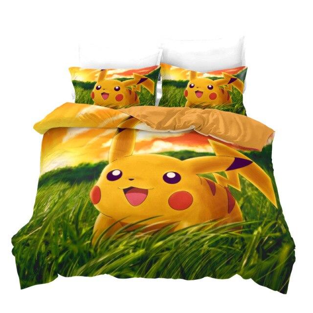 Housse de Couette Pokemon Herbe