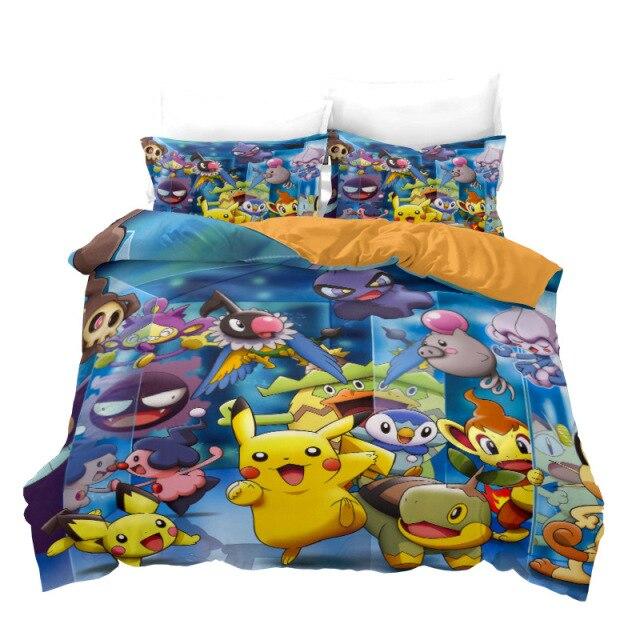 Housse de Couette Pokemon Equipe