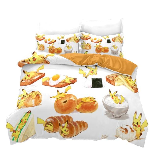 Housse de Couette Pokemon Blanc