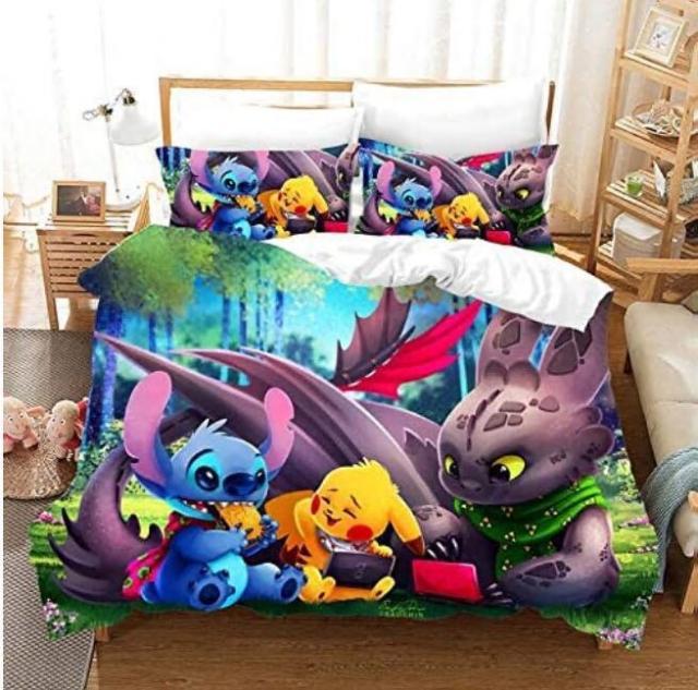 Housse de Couette Pokemon Stitch