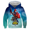 Sweat à Capuche Fortnite Bleu