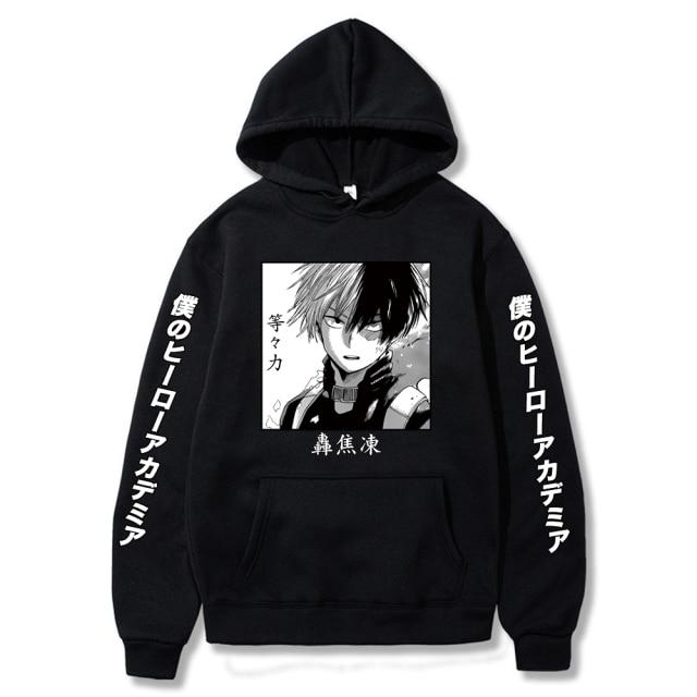 Sweat MHA - Shoto déterminé - Streetwear Style